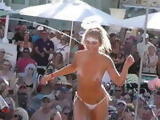 Naked Pussy Flashing Contest Pool Party INSANE 