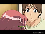 Sex starved hentai bisexual maid eats pussy and fucks shaft