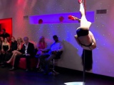 Swingers group learns how to pole dance