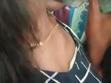 Tamil hot young girl deep boobs cleavage in bus (Part:1)