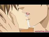 Two mature Two mature hentai guy having hot kisshentai guy