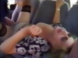 Hairy granny hard fucked in the car