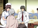 Sexy hentai nurse enjoying erotic massage